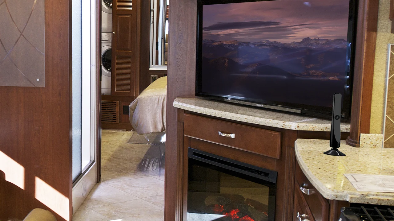 TV setup with FreeView Antenna